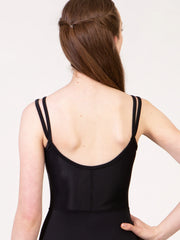 Suffolk - Contour Double Strap Camisole Leotard - Adult (2698A) - Black