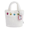 Mud Pie - Glizty Fauz Fur Purse - (10010184K/P/W) Various Colors