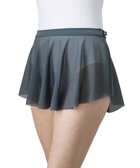 Jule Dancewear - Meshies Skirt - Adult (MESHS2) - Charcoal