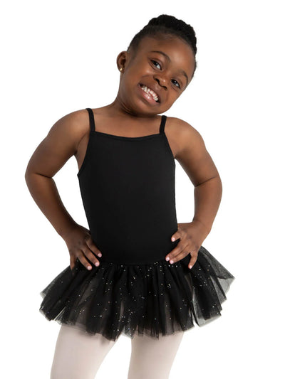 Capezio - Tutu Dress with Glitter Skirt - Child (11308C) - Black