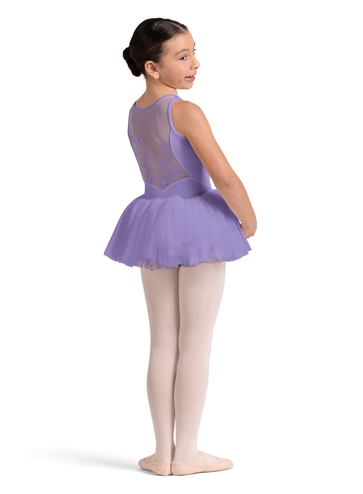 Bloch - Sweetheart Front Tutu Leotard - Child (CL50004) - Lilac