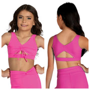 Danz N Motion - Evlynn Top - Child (24308C) - Neon Pink