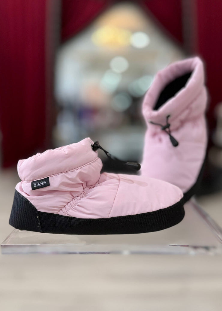 Nikolay - Low Cut Warm Up Booties - Adult (M-75N) - Pink