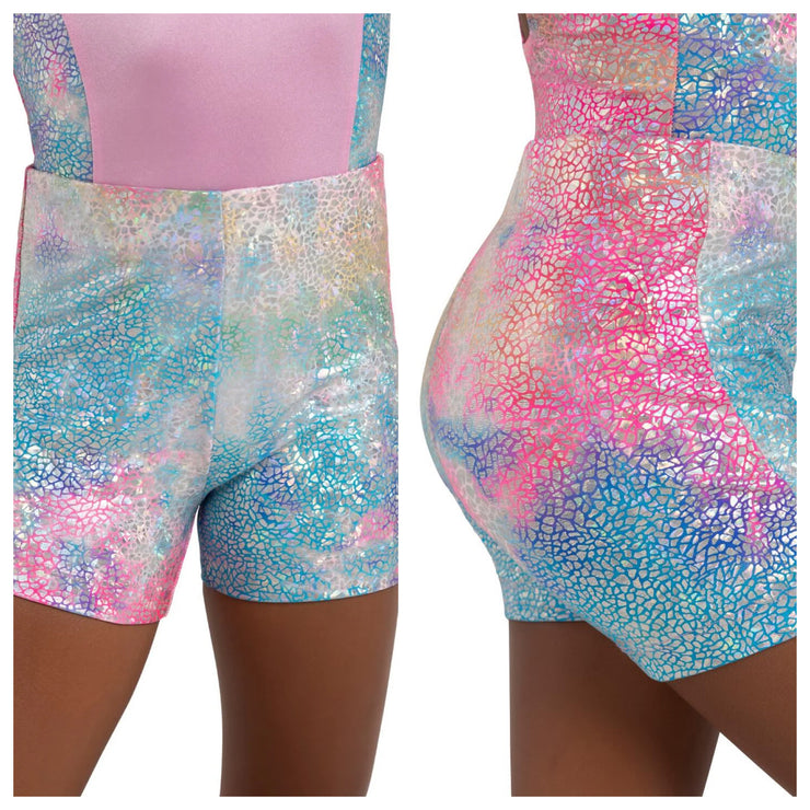 Capezio - Unicorn Disco Unicorn Shorts - Child (12307C) - Unicorn