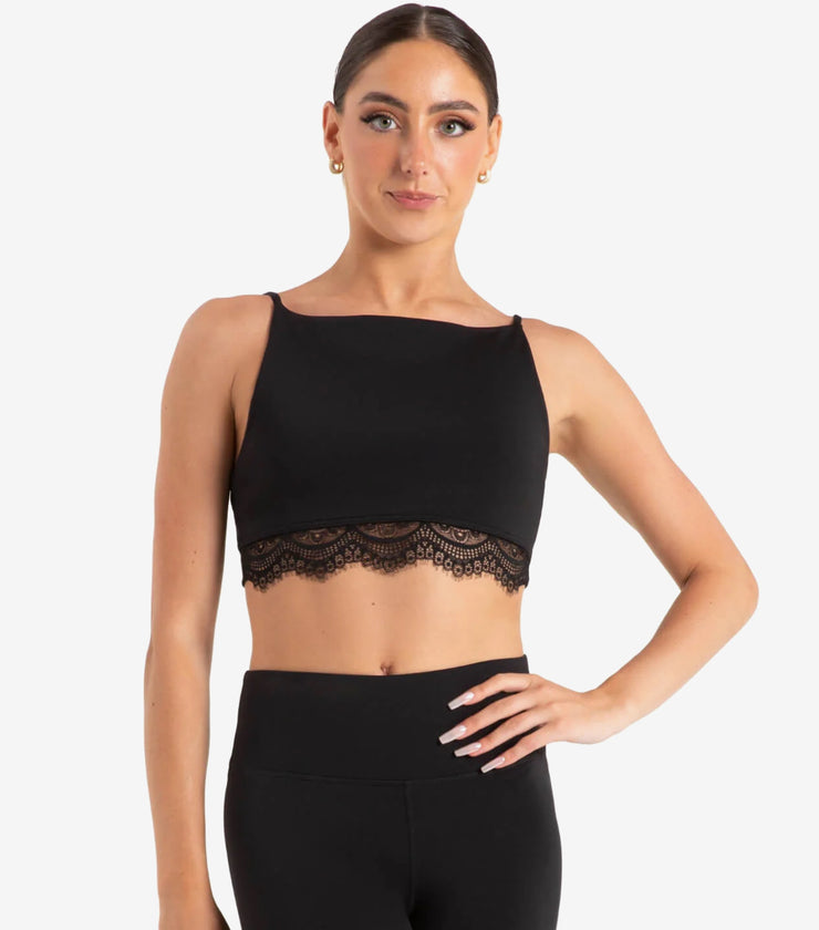 Capezio - Ocean Bra Top - Adult (12100W) - Black