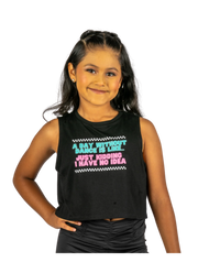 XO Dance Co - A Day Without Dance Top - Child (24007) - Black