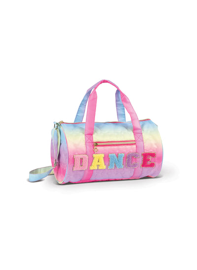Danz N Motion - Quilted Hearts Rainbow Duffle Bag (B24501)