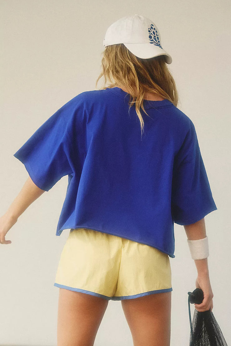 Free People - Inspire Tee Logo - Adult (OB2168470-5413) - Electric Shock Combo