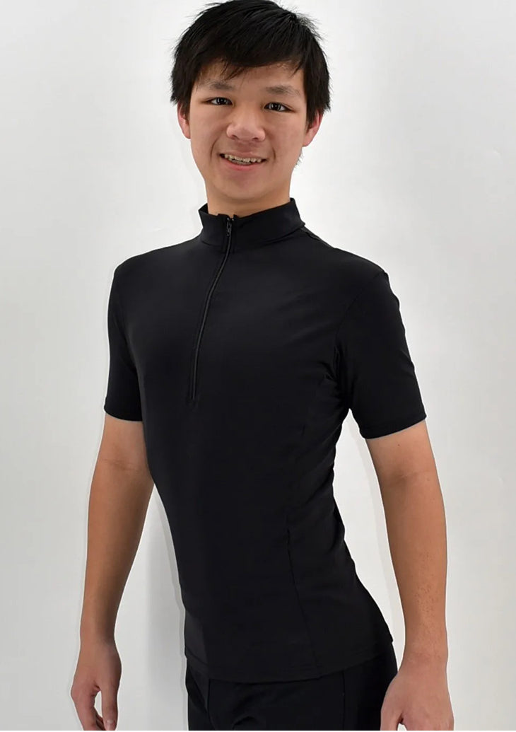 AK Dancewear - Kylo High Performance Shirt - Child/Adult (2303) - Black