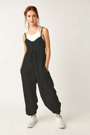 Free People Movement - Down to Earth Onesie - Adult (OB1776304-0010) - Black (GSO)