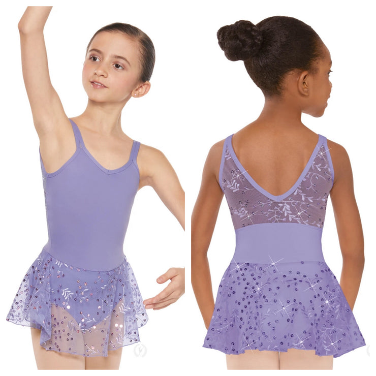 Eurotard - Enchanted Dreams Double Strap Dress - Child (05452) - Lilac