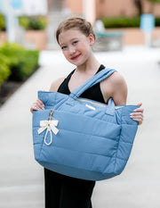 Oh La La Dancewear - Cloud 9 Tote (OLL376-SLB) - Slate Blue