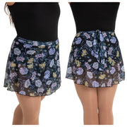 Capezio - Le Jardin Printed Mesh Wrap Skirt - Adult (12186W) - Artistic Floral