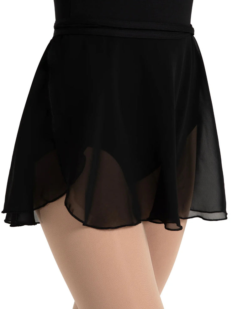 Capezio - Studio Collection Wrap Skirt - Adult (SE1057W) - Black
