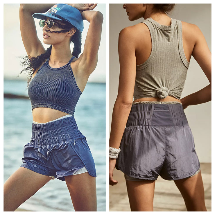 Free People Movement - Way Home Shorts - Adult (FP-OB1471122-4405) - Deep Sea