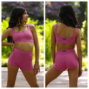 Oh La La Dancewear - The Degage Top - Child/Adult (OLL314-CHR) - Chateau Rose