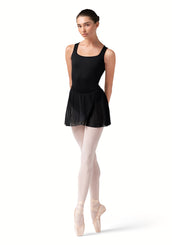 Bloch - Embroidered Pull On Skirt - Adult (R10001) - Black