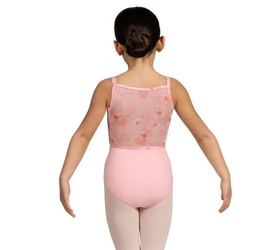 Bloch - Brooke Petal Scoop Neck Mesh Back Leotard - Child (CL5247) - Candy Pink