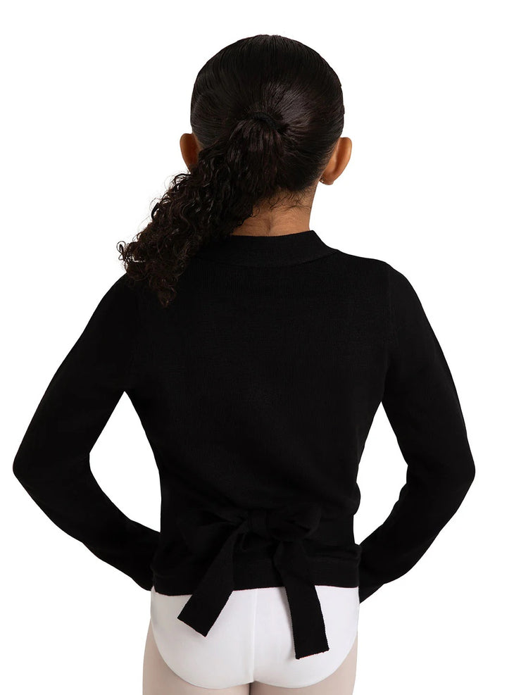 Capezio - Wrap Sweater - Child (CK10949C) - Black
