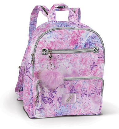 Danz N Motion - Groovy Burst Backpack (B24511) - Pink Tie Dye