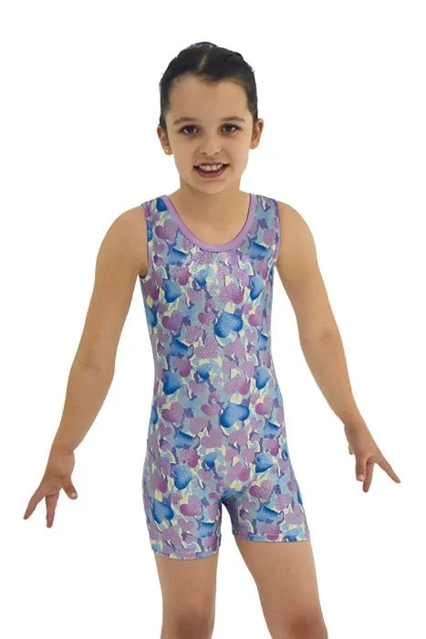 Mondor - Sleeveless Sweetheart Unitard - Child (7804) - Sweetheart