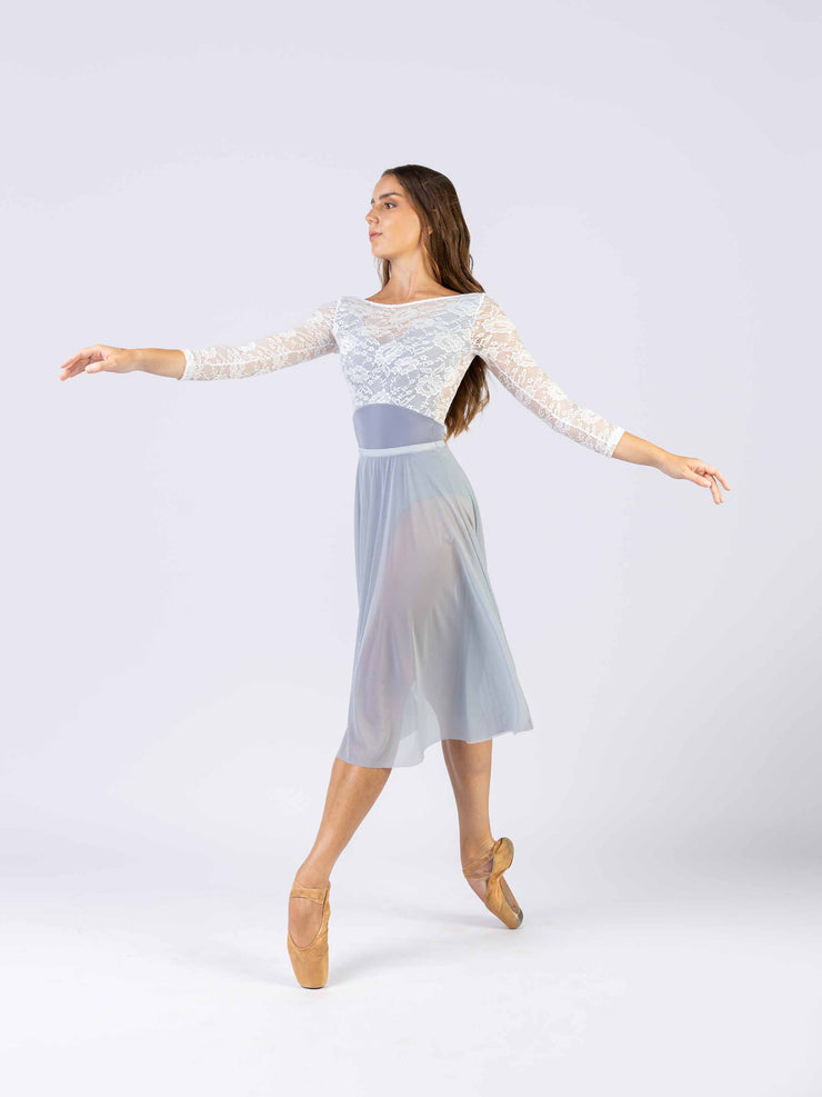 Mara Dancewear - Long Mesh Skirt - Adult (SKI-LOM) - Various