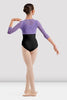 Bloch - 3/4 Sleeve Wrap Top - Child (CZ30035) Lilac
