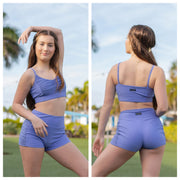 Oh La La Dancewear - Riptide Shorts - Child/Adult (OLL307-DPW) - Deep Periwinkle