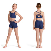 Mirella - Ruched Side Short - Child (M90002C) - INK