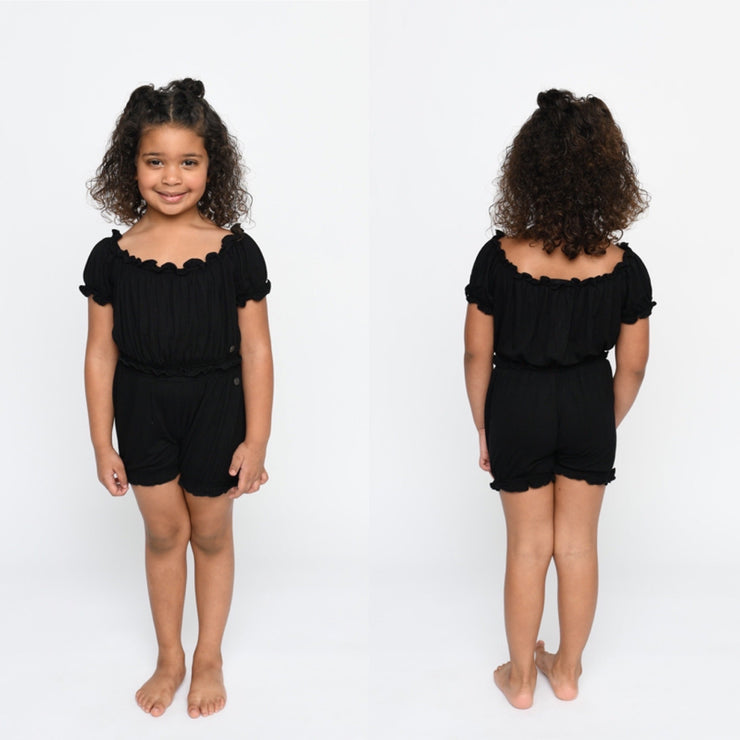 Sugar & Bruno - Itty Bitty MaryAnn Bloomer - Child (D9701) - Black FINAL SALE