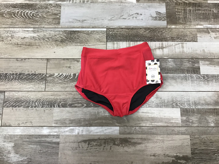 Oh La La Dancewear - Sensational Brief - Adult (OLL151-CHR-AXS) - Crimson FINAL SALE