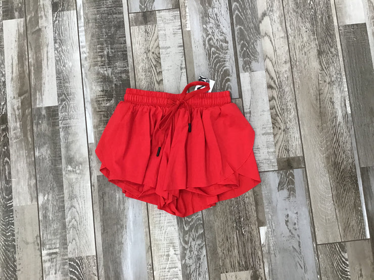 Trendy Trends - Flutter Shorts - Child (723SK) - Red