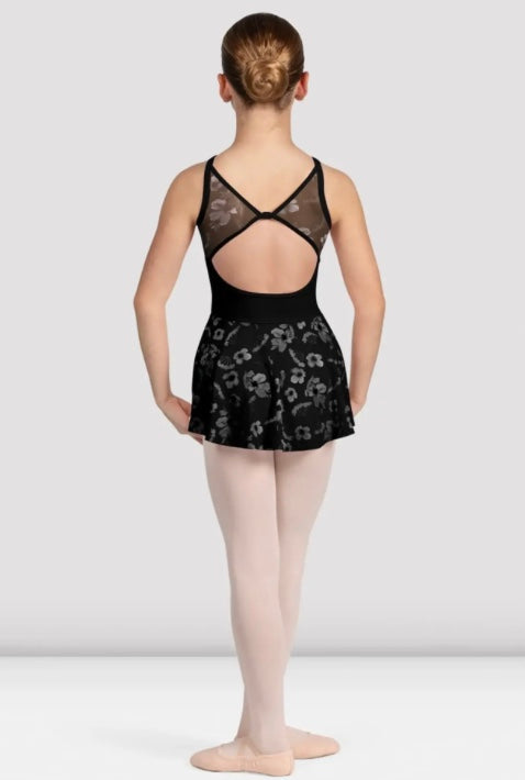 Bloch - High Neck Skirted Leotard - Child (CL5257) - Black