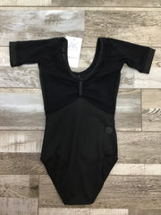 AK Dancewear - Chloe Leotard - Child/Adult (2109-BLK) - Black