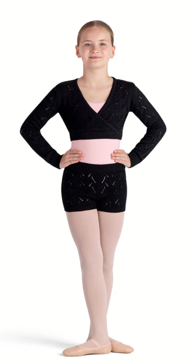 Bloch - Kylie Knit Short - Child (CR5234) - Black