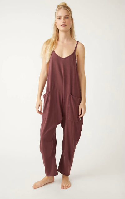 Free People Movement - Hot Shot Onesie - Adult (OB129677-6021) - Pomegranate