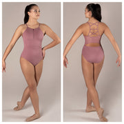 Energetiks - Isabelle Zip Leotard - Adult (IAL138T2) - Mauve (GSO)