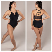 Energetiks - Isabelle Zip Leotard - Adult (IAL138T2) - Black (GSO)