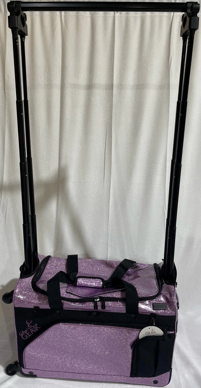 Glam'r Gear - Changing Station Travel Bag - STANDARD VIOLET SPARKLE - SHIPPING INVOICED SEPARATELY