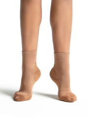 Capezio - Lifeknit Sox II (H072) - S30 Light Suntan