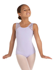 Capezio - Star Struck Mars Mesh Back Leotard - Child (12104C) - Lavender