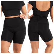 Capezio - Wildflower Buttercup Bike Short - Adult (12093W) - Black