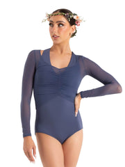 Capezio - Wildflower Meadow Mesh Top - Adult (12094W) - Crown Blue