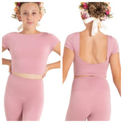 Capezio - Wildflower Clover Crop Top - Adult (12091W) - Lilas