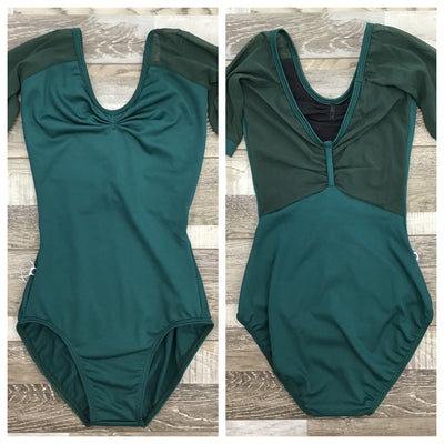 AK Dancewear - Chloe Leotard - Adult (2109-HTG) - Hunter Green