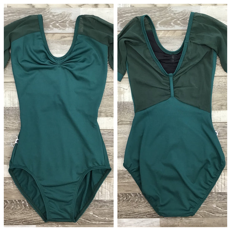 AK Dancewear - Chloe Leotard - Adult (2109-HTG) - Hunter Green