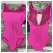 So Danca - High Neck Leotard Leotard With Keyhole Back - Child/Adult (SL128/SL127) - Dark Pink