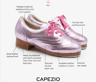 Capezio - LIMITED EDITION Roxy Tap Shoe - Adult (960F) - Light Pink