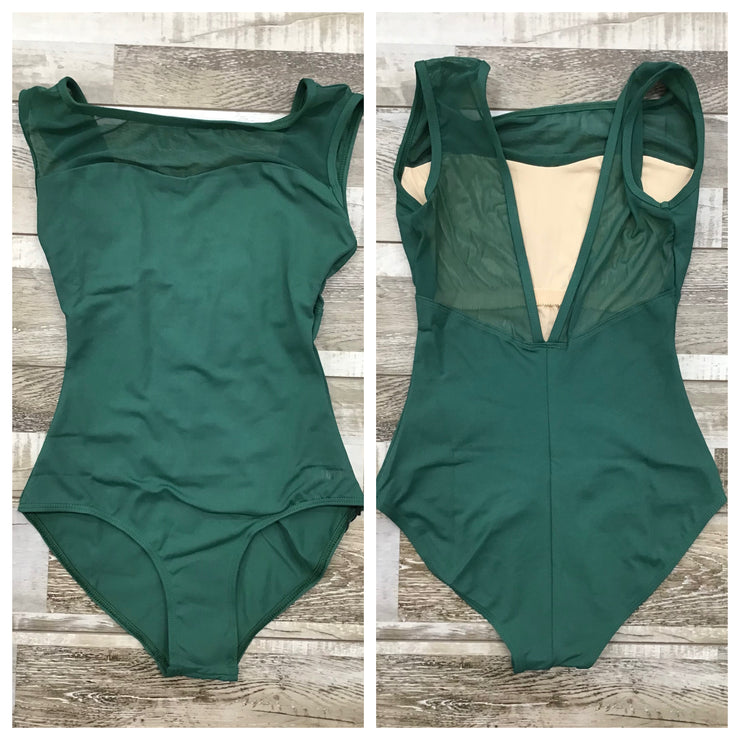 Lulli Dancewear - Anoushka Cap Sleeve Leotard - Adult (LUB358) - Dark Green (GSO)
