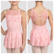 Bloch - High Neck Skirted Leotard - Child (CL5257) - Candy Pink